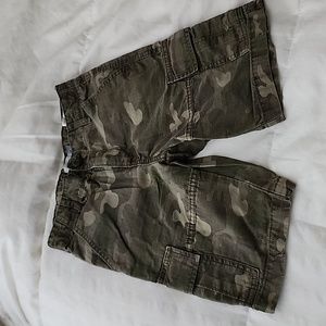 Boys camo shorts
